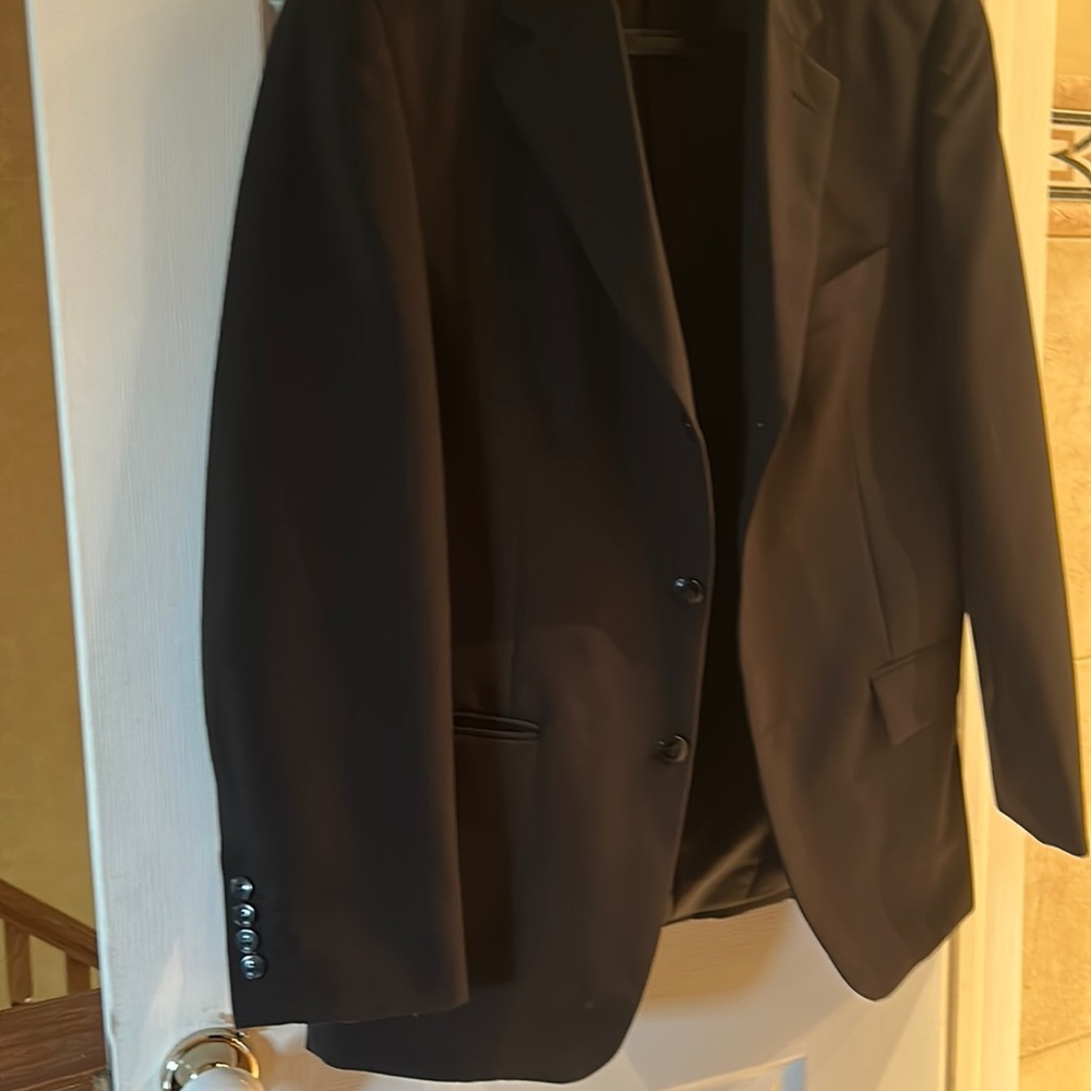 Black blazer jacket made in Italy by cigliano in excellent condition